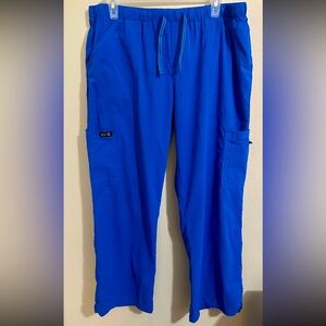 Royal Blue SZ L (Petite) - KOI Basics 731 Women's Holly Scrub Pant